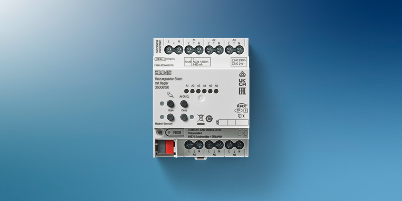 KNX Heizungsaktor 6-fach bei Bohl - Netzwerk- und Elektrotechnik in Treuenbrietzen